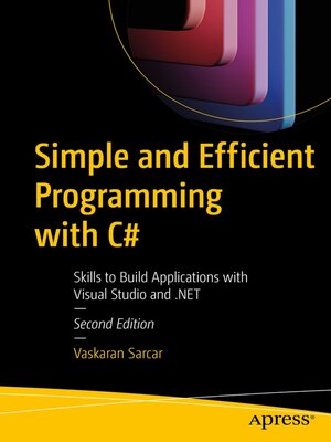 cover image of Simple and Efficient Programming with C#